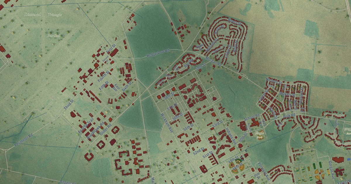 Map of Fort Campbell North, Kentucky in 2026