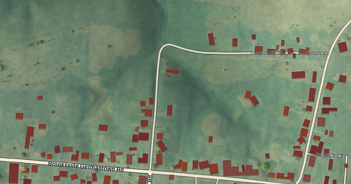Map of Germantown, Kentucky in 2026