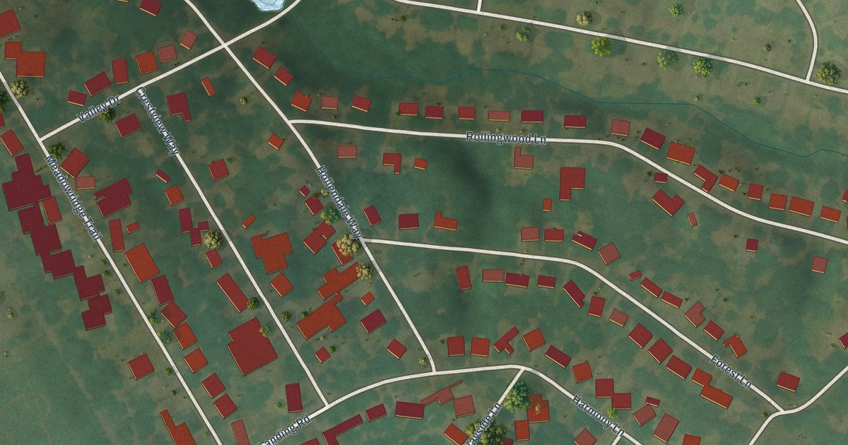 Map of Goshen, Kentucky in 2026