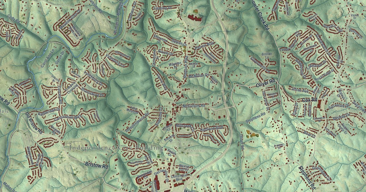 Map of Independence, Kentucky in 2026