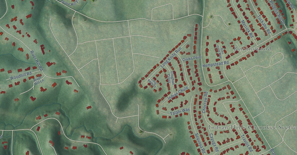 Map of Indian Hills, Kentucky in 2026