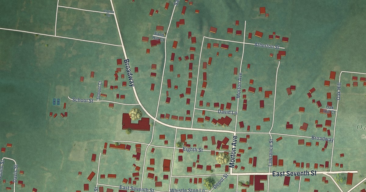 Map of Livermore, Kentucky in 2026