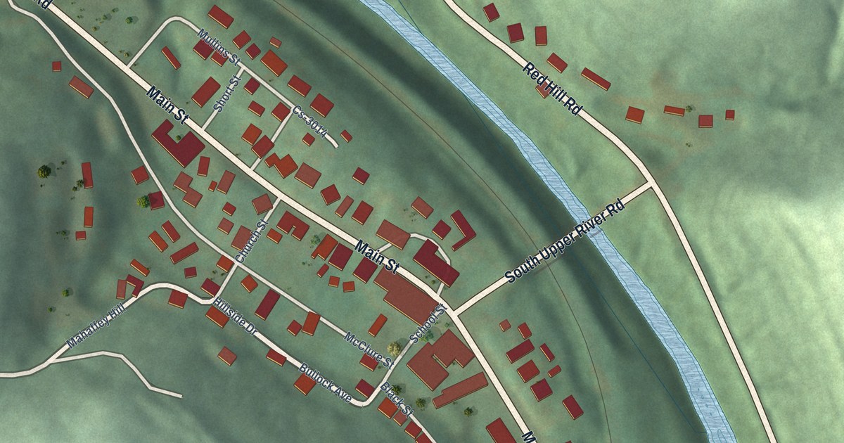 Map of Livingston, Kentucky in 2026