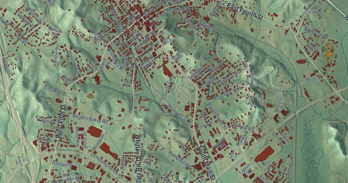 Map of London, Kentucky in 2026