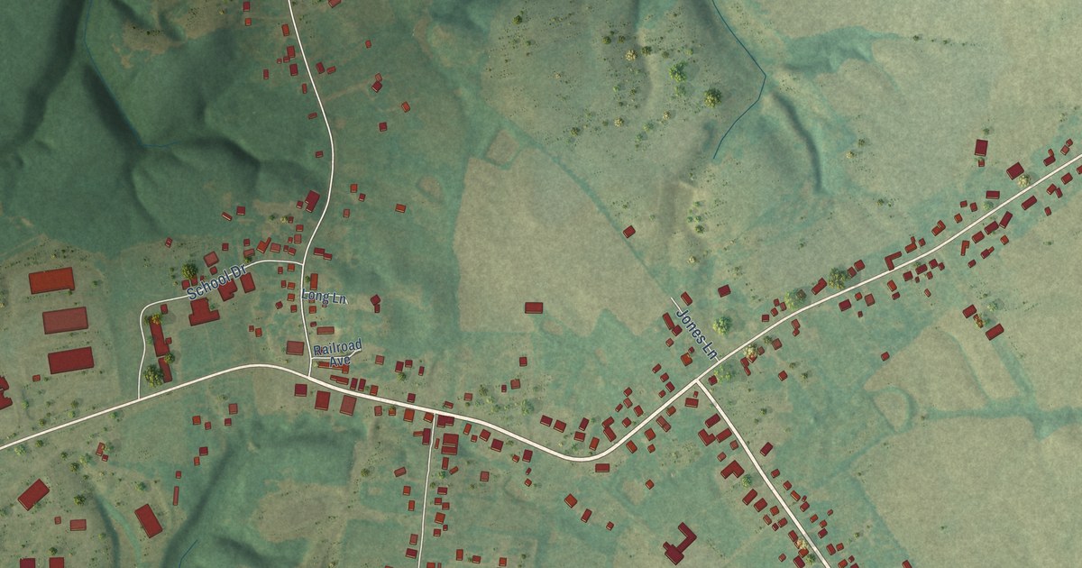 Map of Loretto, Kentucky in 2026