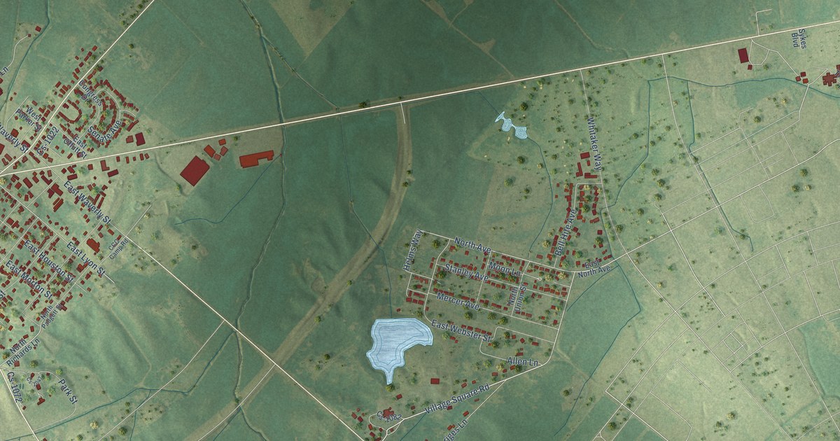 Map of Morganfield, Kentucky in 2026