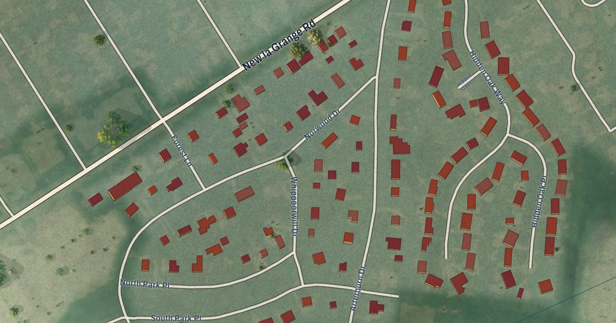 Map of Norwood, Kentucky in 2026