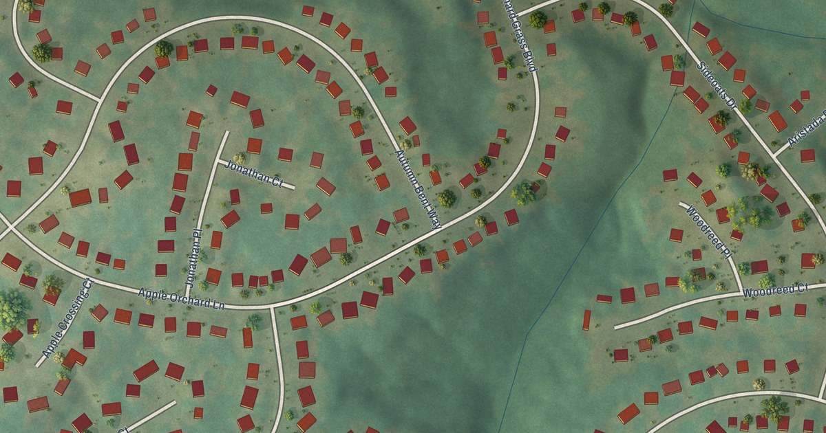 Map of Orchard Grass Hills, Kentucky in 2026