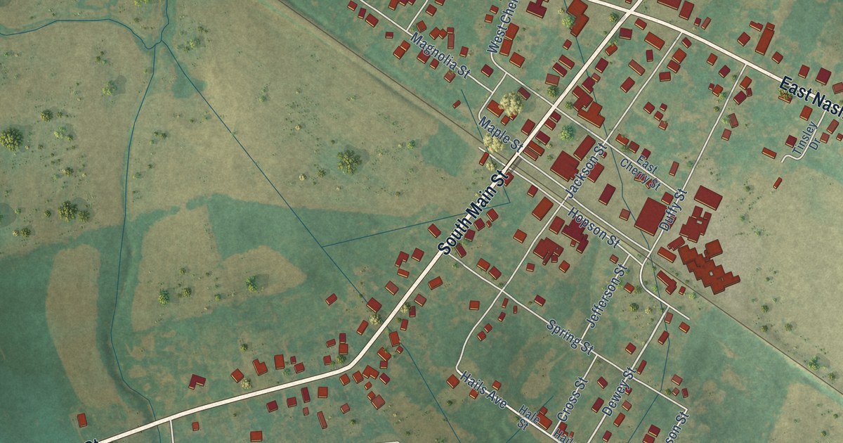 Map of Pembroke, Kentucky in 2026