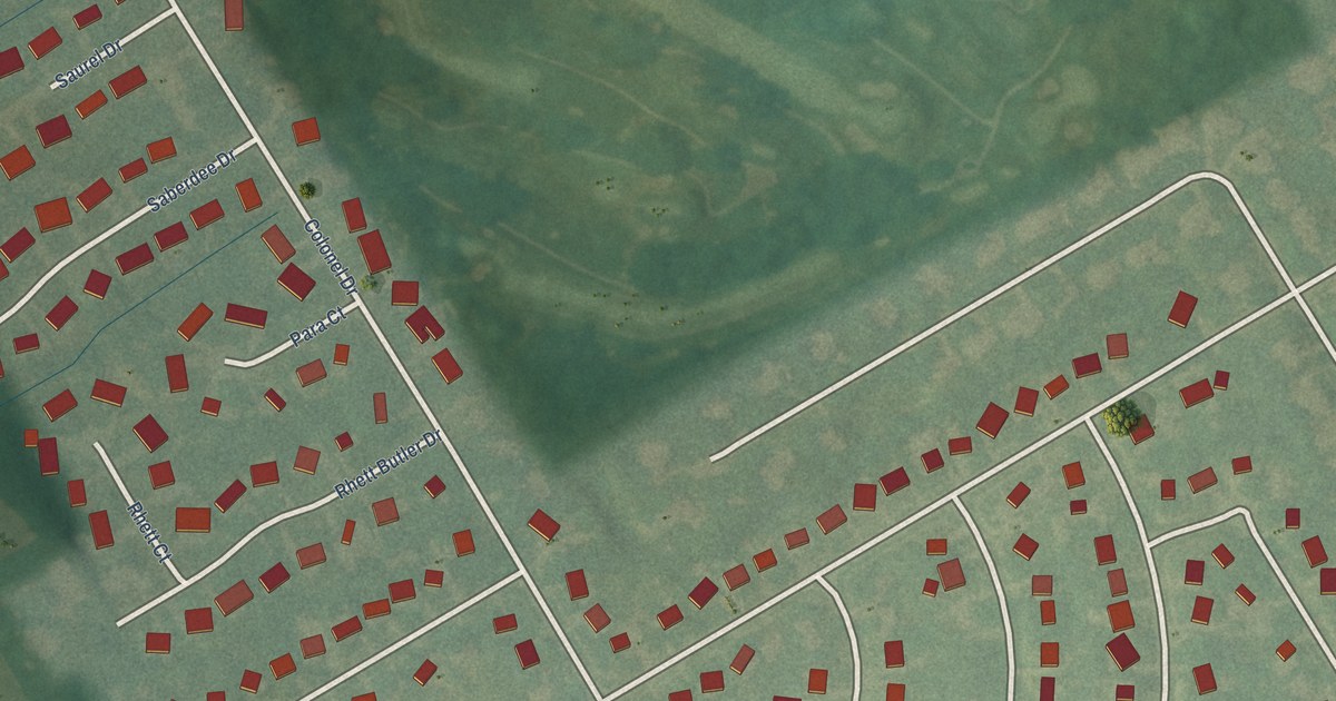 Map of Plantation, Kentucky in 2026