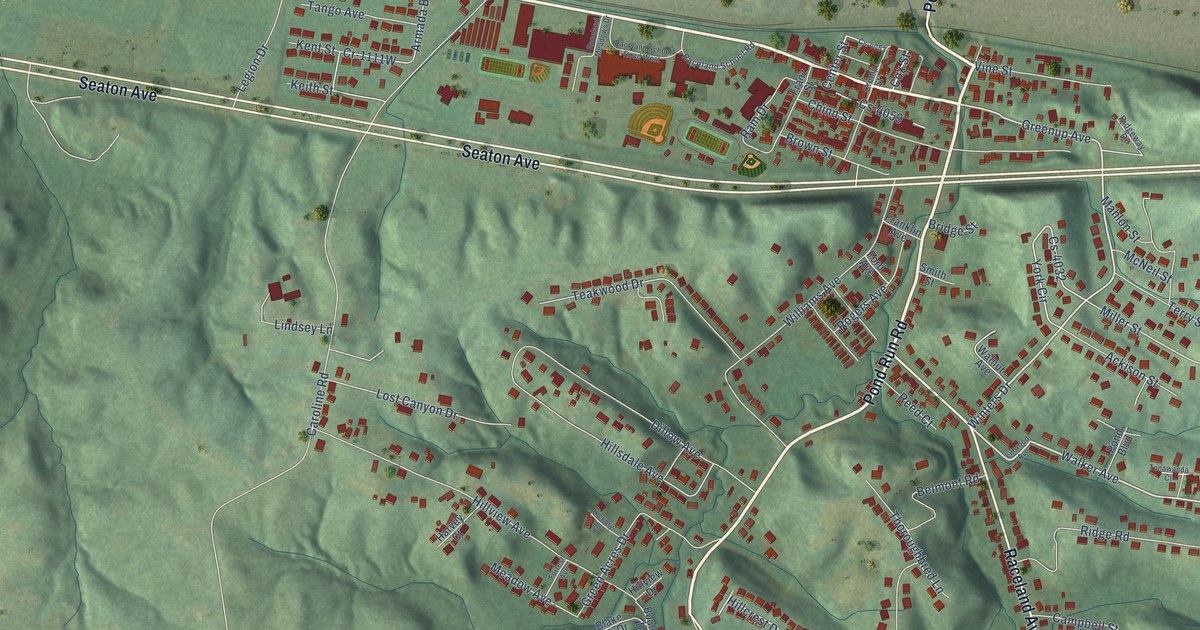 Map of Raceland, Kentucky in 2026