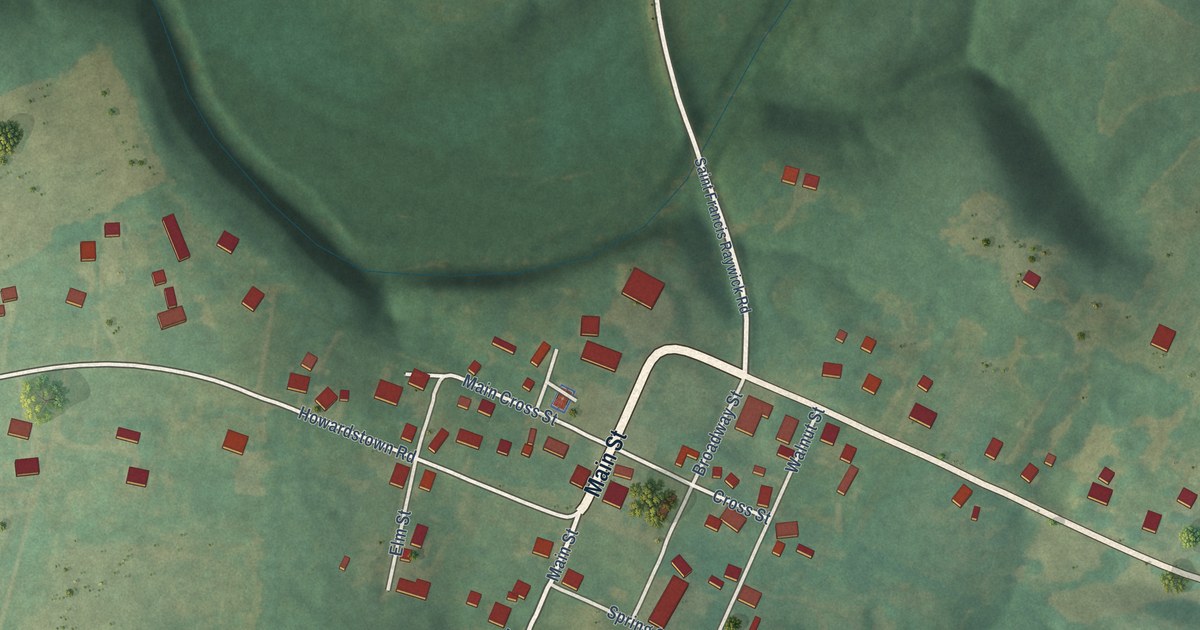 Map of Raywick, Kentucky in 2026