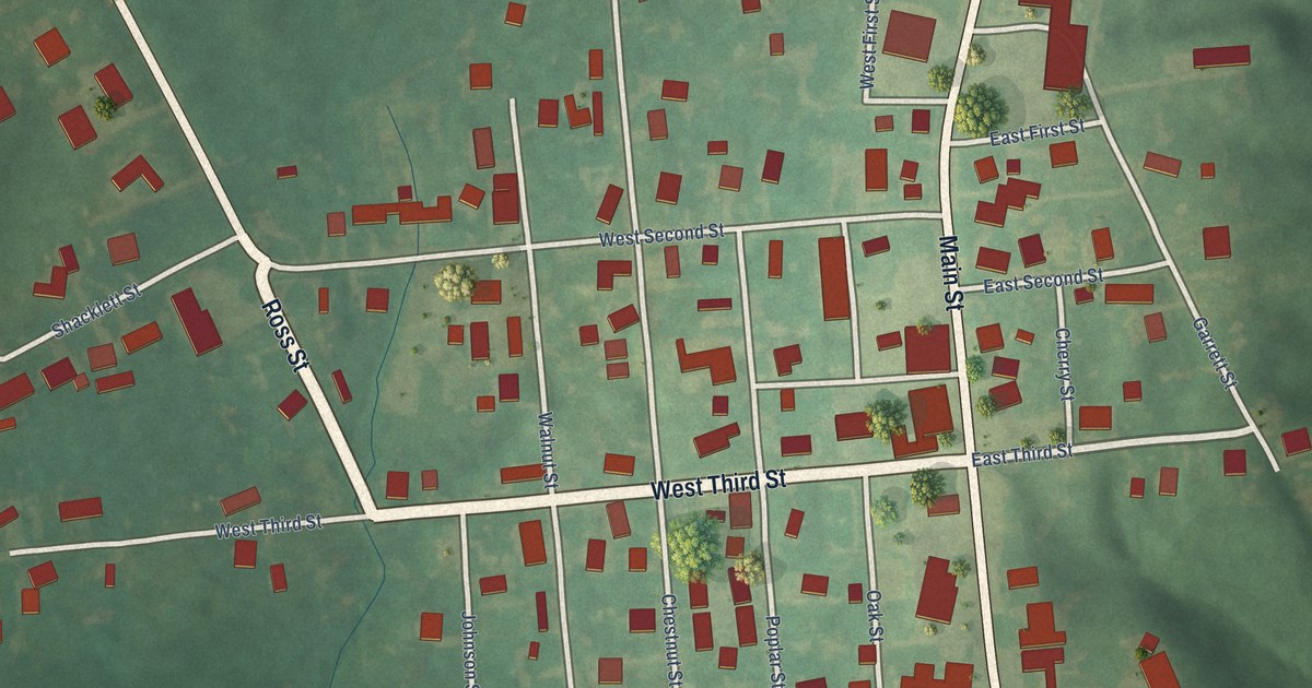 Map of Sacramento, Kentucky in 2026