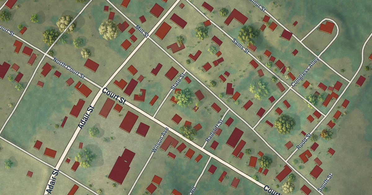 Map of Smithland, Kentucky in 2026