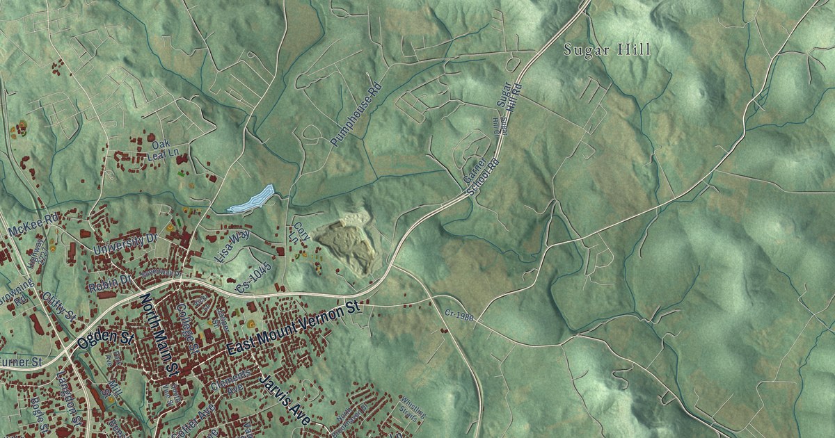 Map of Somerset, Kentucky in 2026