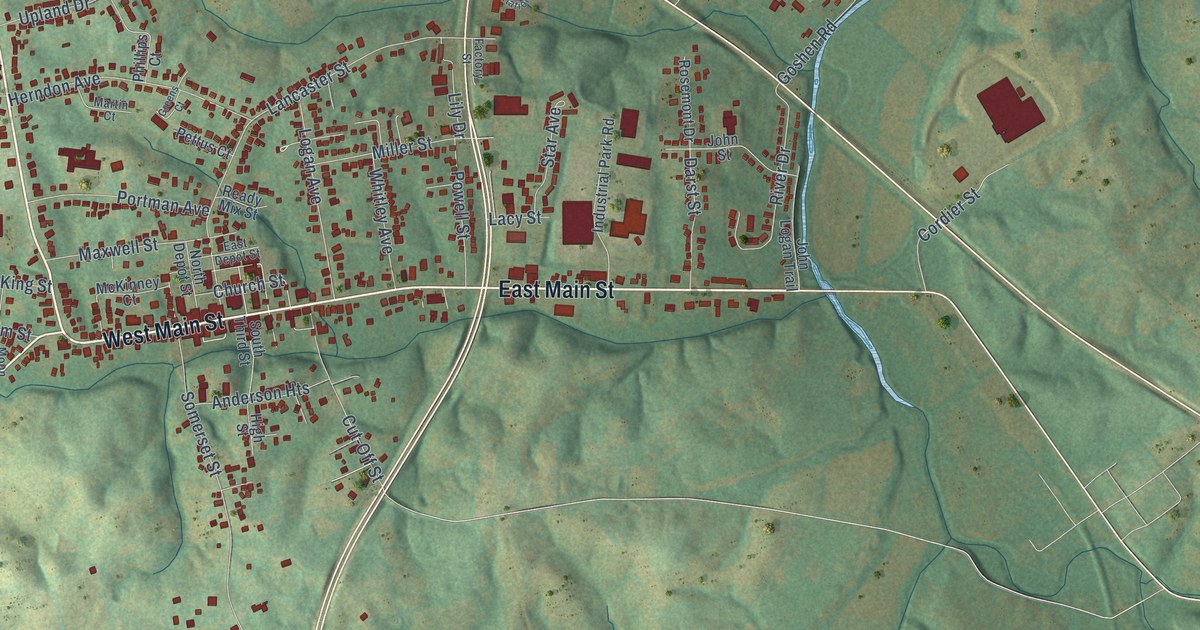 Map of Stanford, Kentucky in 2026