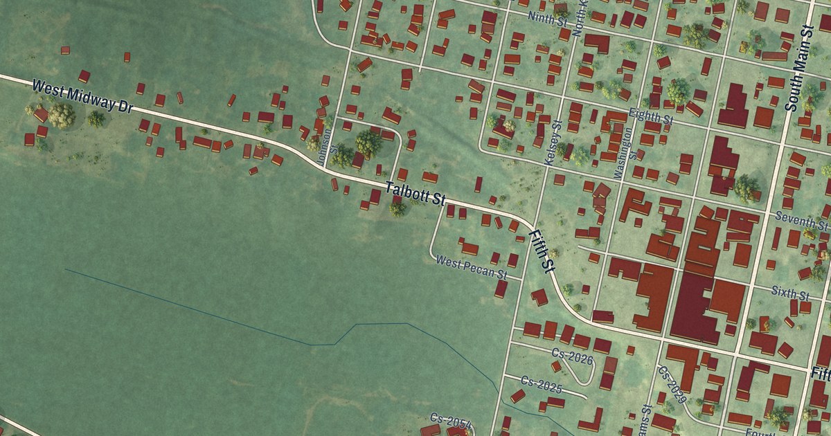 Map of Sturgis, Kentucky in 2026