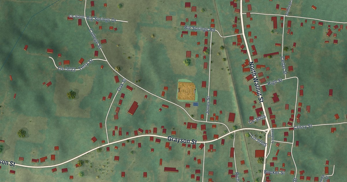 Map of Upton, Kentucky in 2026