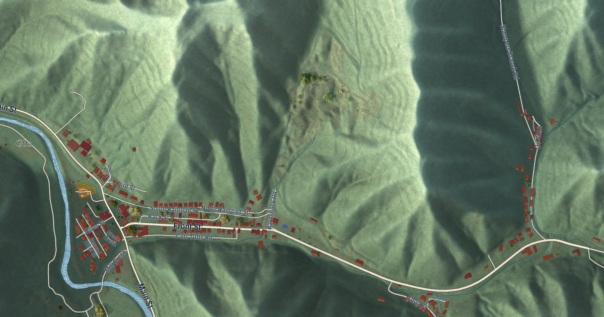 Map of Wayland, Kentucky in 2026