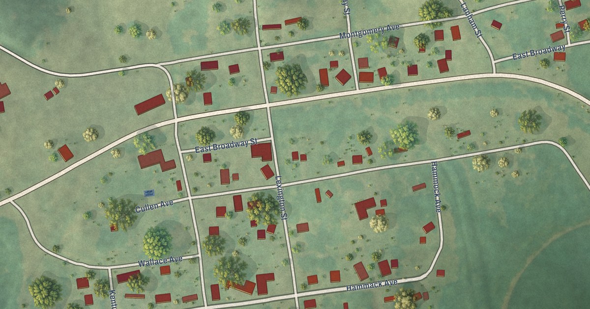 Map of Wheatcroft, Kentucky in 2026