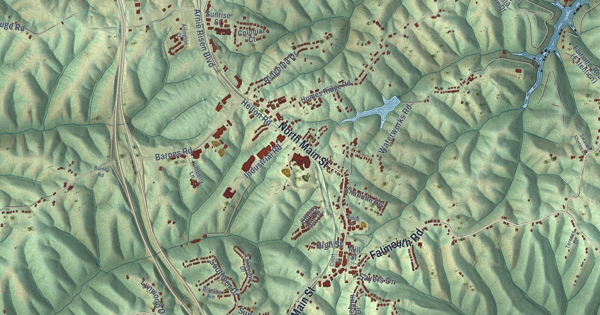 Map of Williamstown, Kentucky in 2026