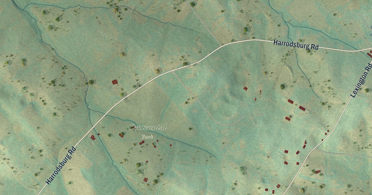 Map of Wilmore, Kentucky in 2026