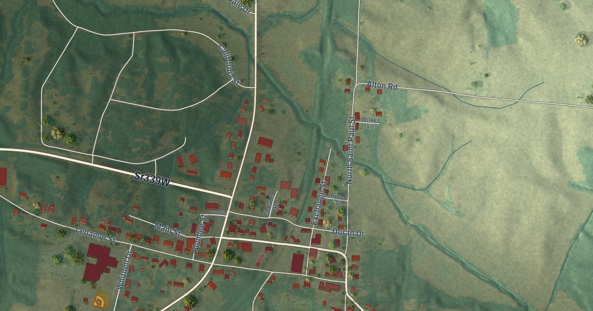 Map of Wingo, Kentucky in 2026