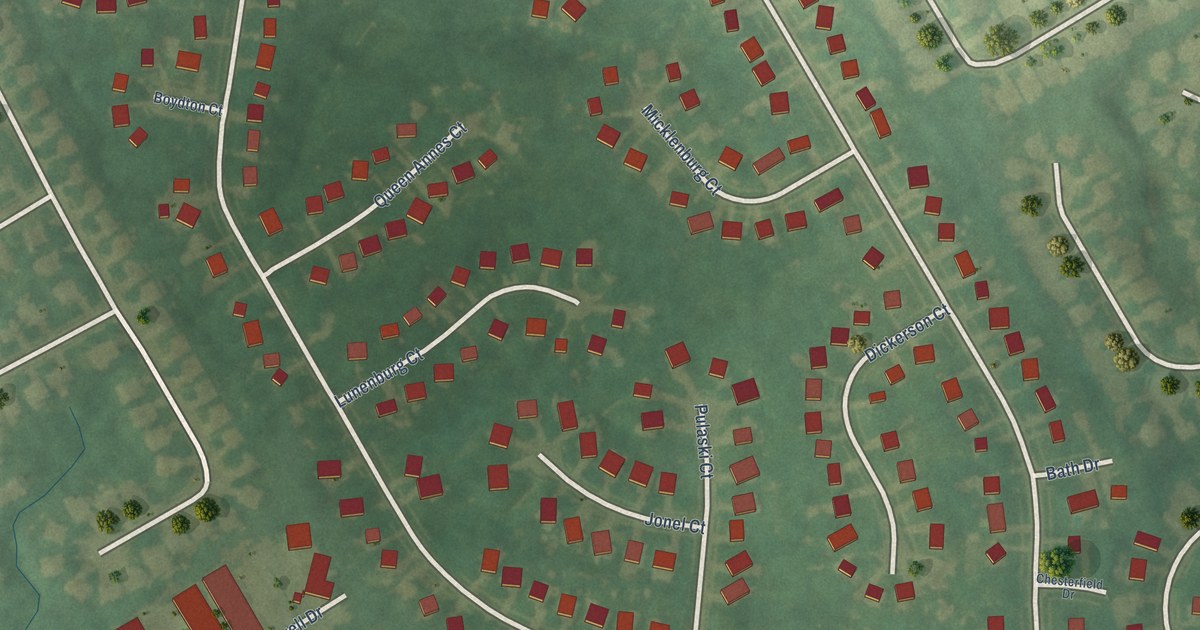 Map of Worthington Hills, Kentucky in 2026