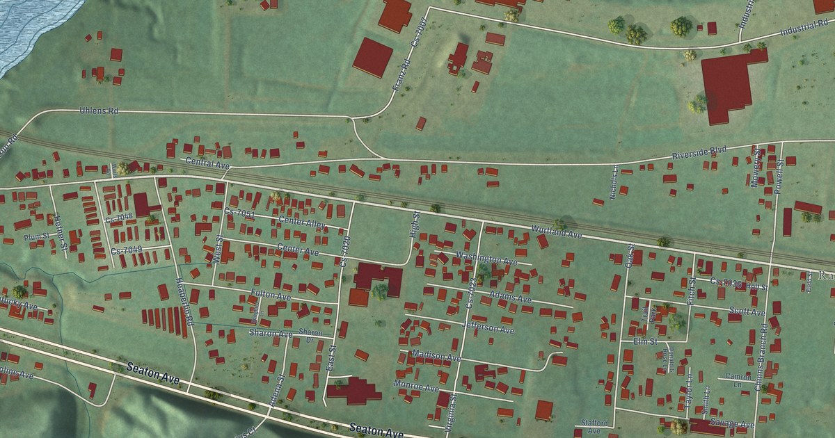 Map of Wurtland, Kentucky in 2026
