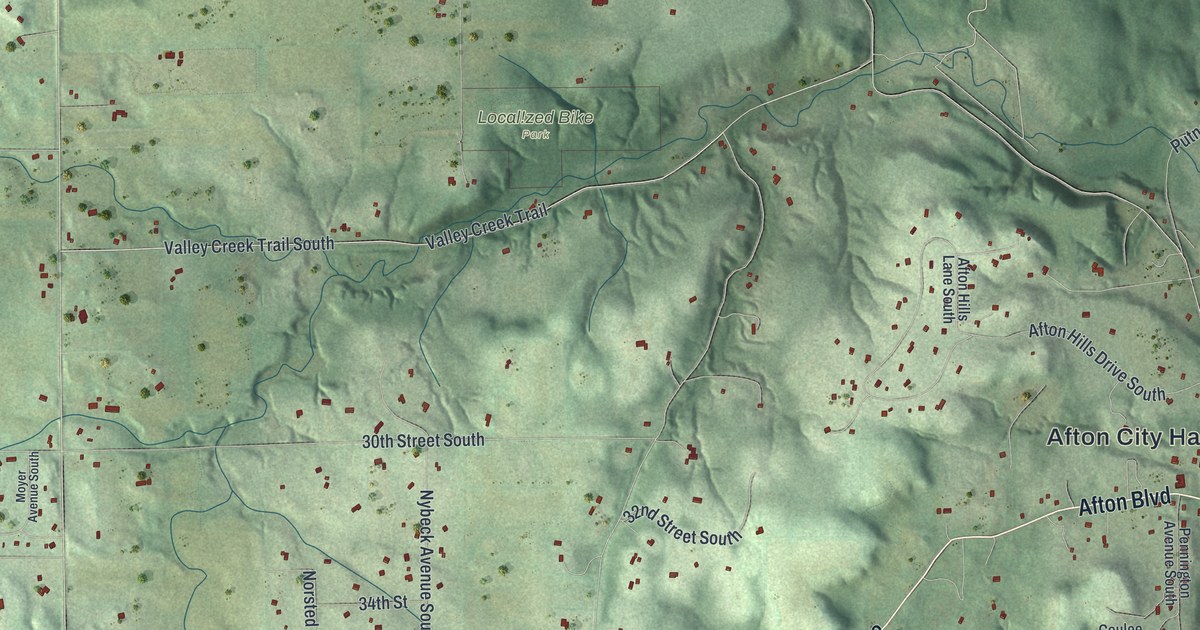 Map of Afton, Minnesota in 2026