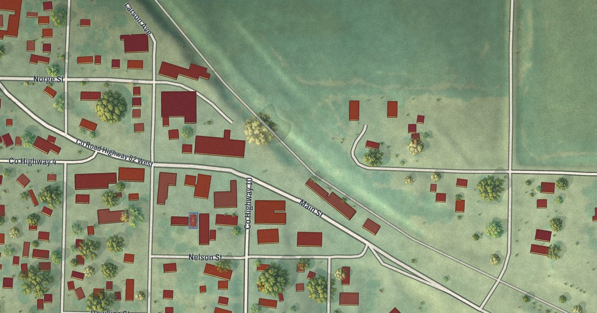 Map of Ashby, Minnesota in 2026