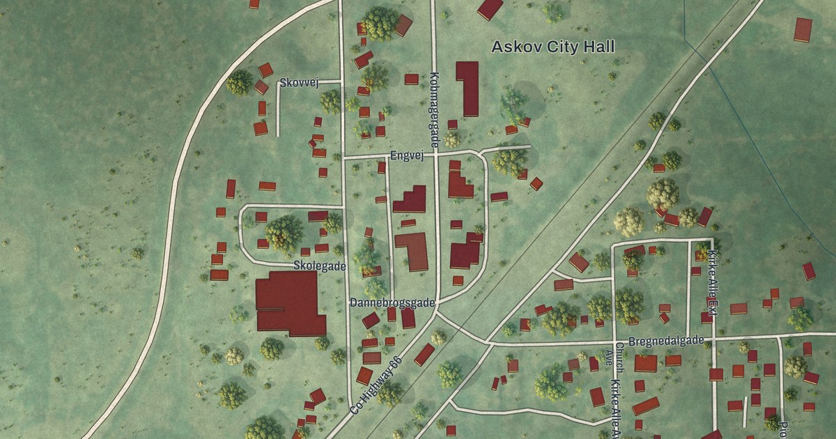 Map of Askov, Minnesota in 2026
