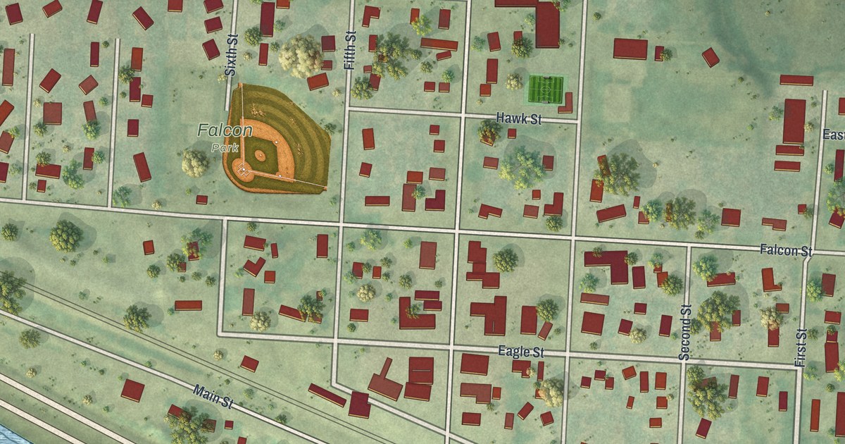 Map of Audubon, Minnesota in 2026