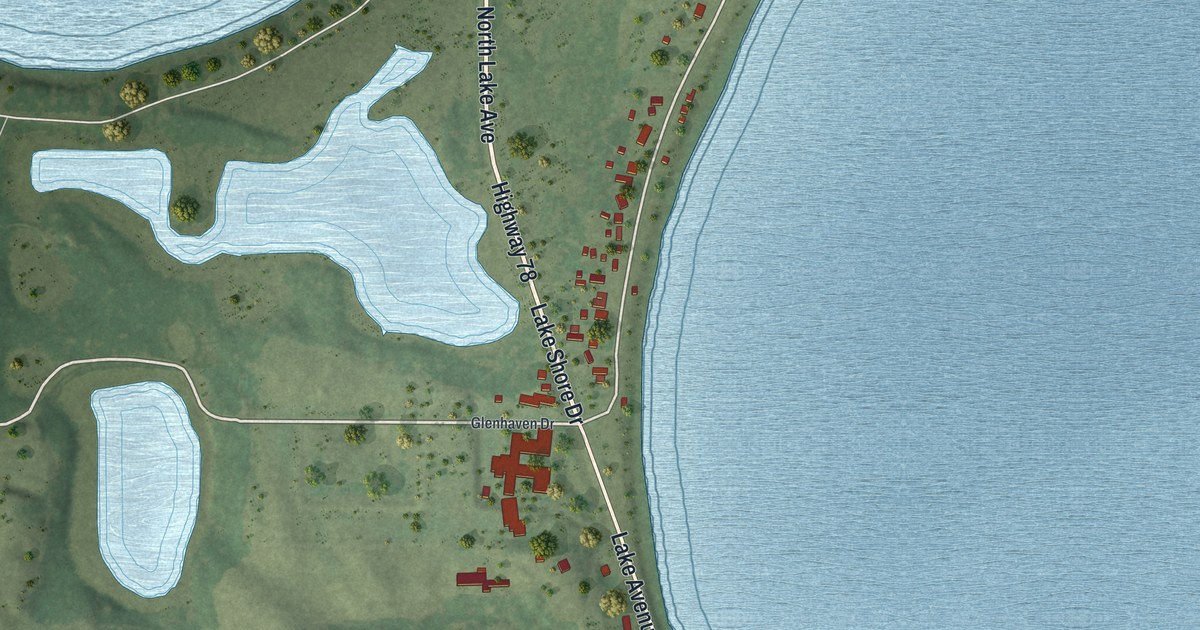 Map of Battle Lake, Minnesota in 2026