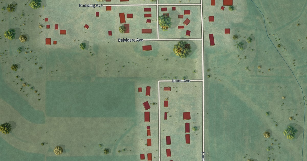 Map of Bellechester, Minnesota in 2026