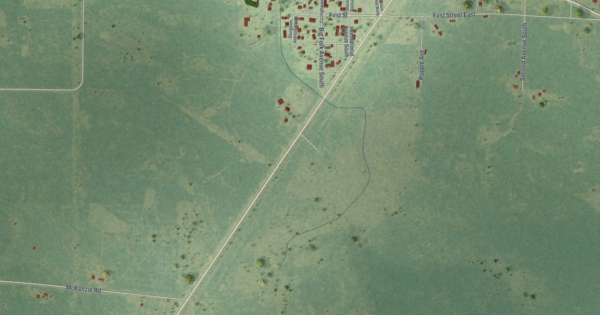 Map of Big Falls, Minnesota in 2026