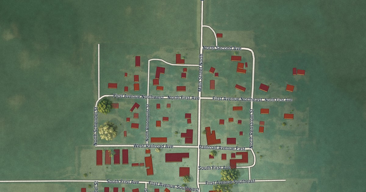 Map of Blomkest, Minnesota in 2026