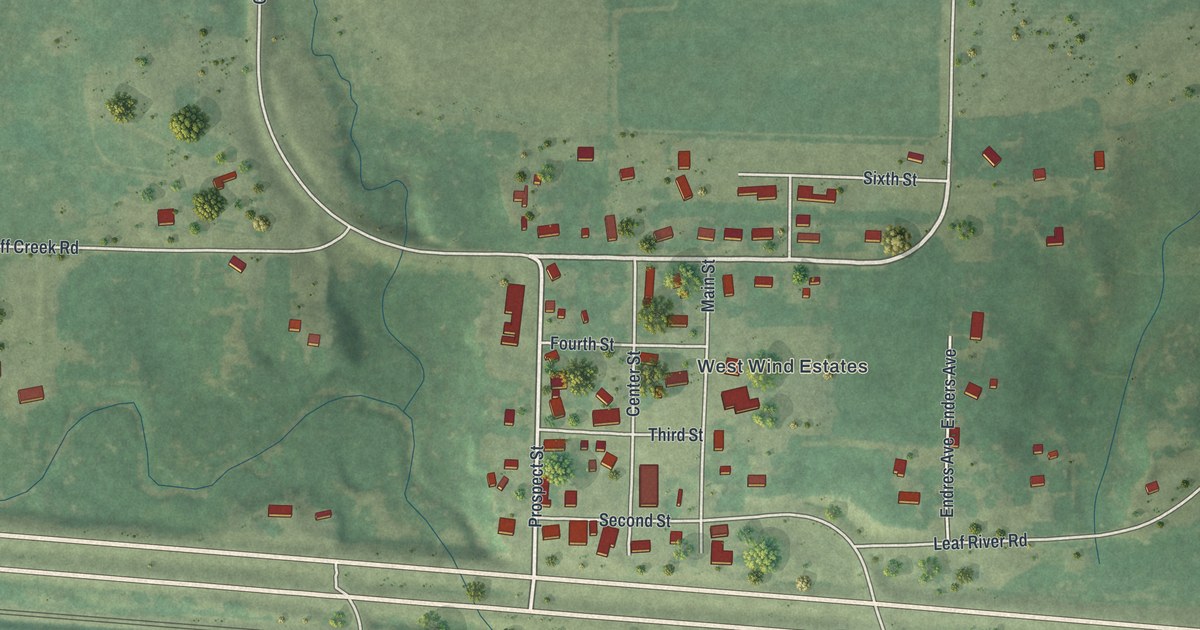 Map of Bluffton, Minnesota in 2026