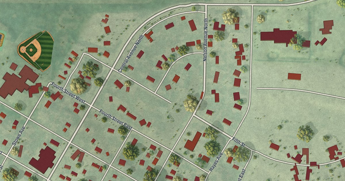Map of Brandon, Minnesota in 2026