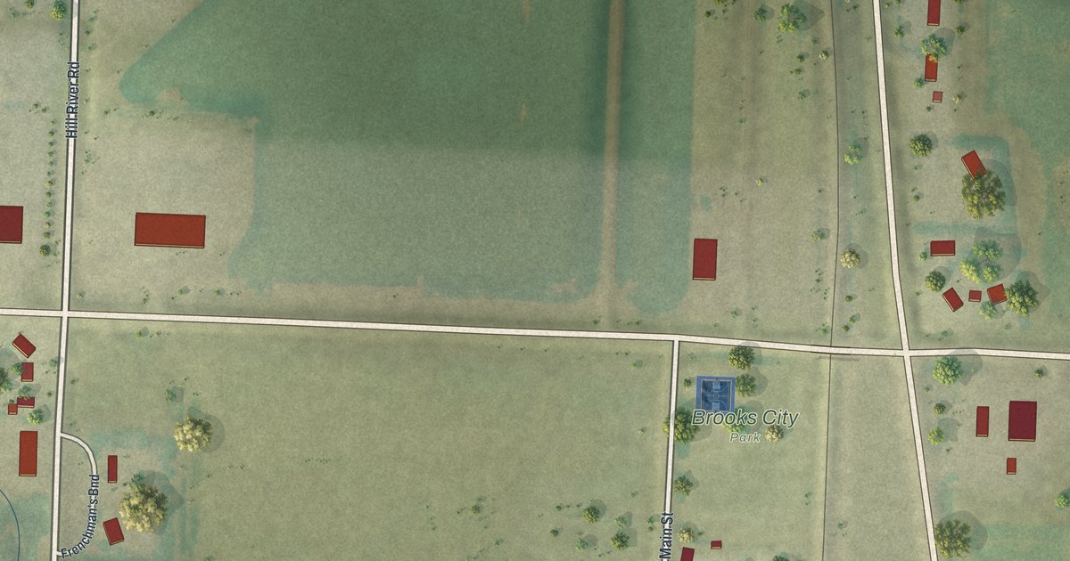 Map of Brooks, Minnesota in 2026