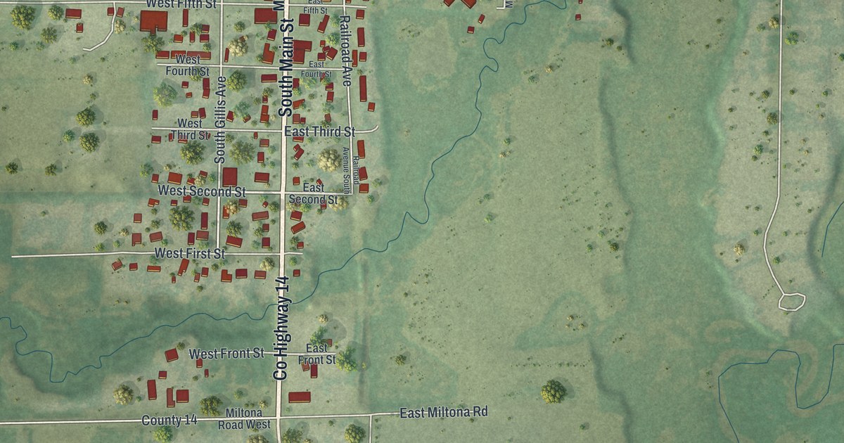 Map of Browerville, Minnesota in 2026