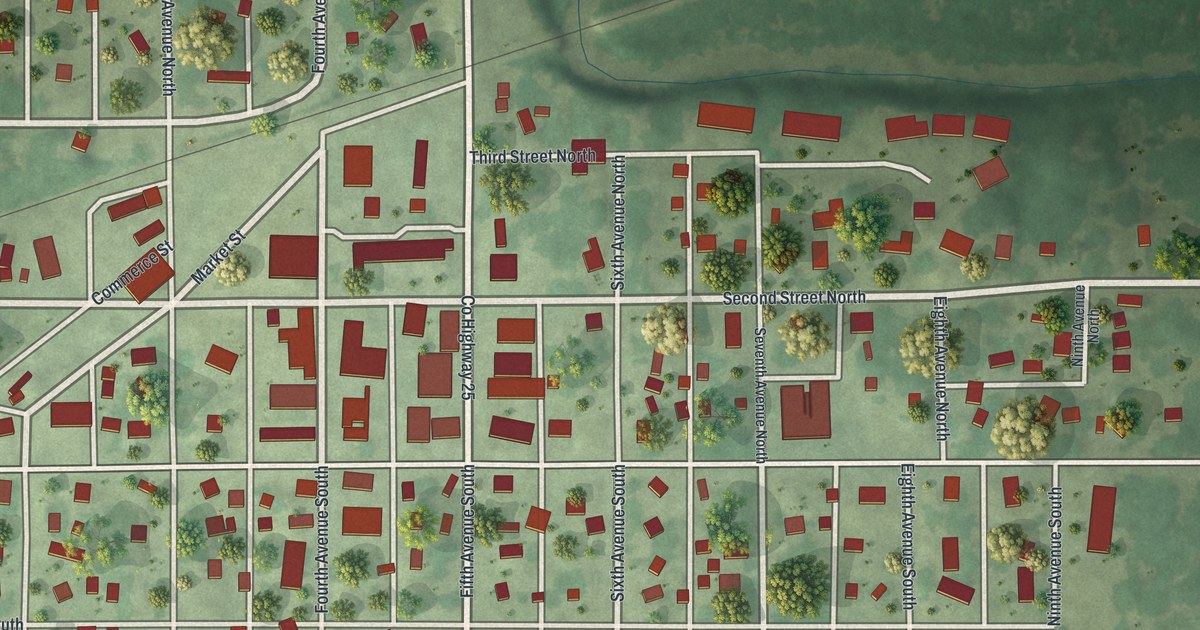 Map of Brownton, Minnesota in 2026