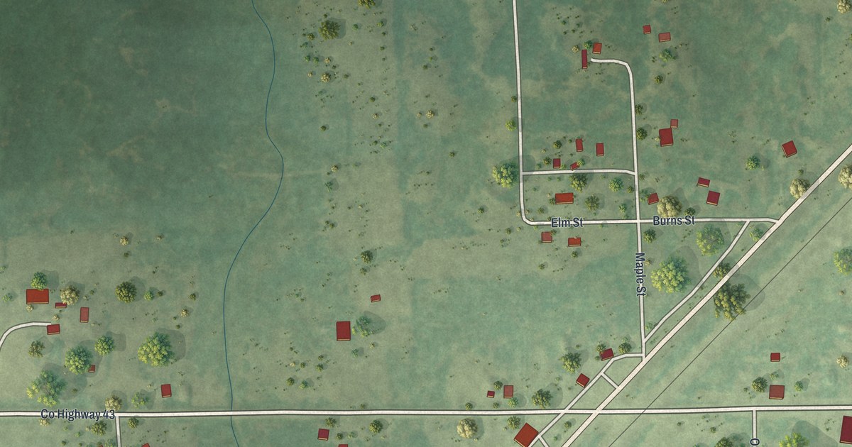 Map of Bruno, Minnesota in 2026
