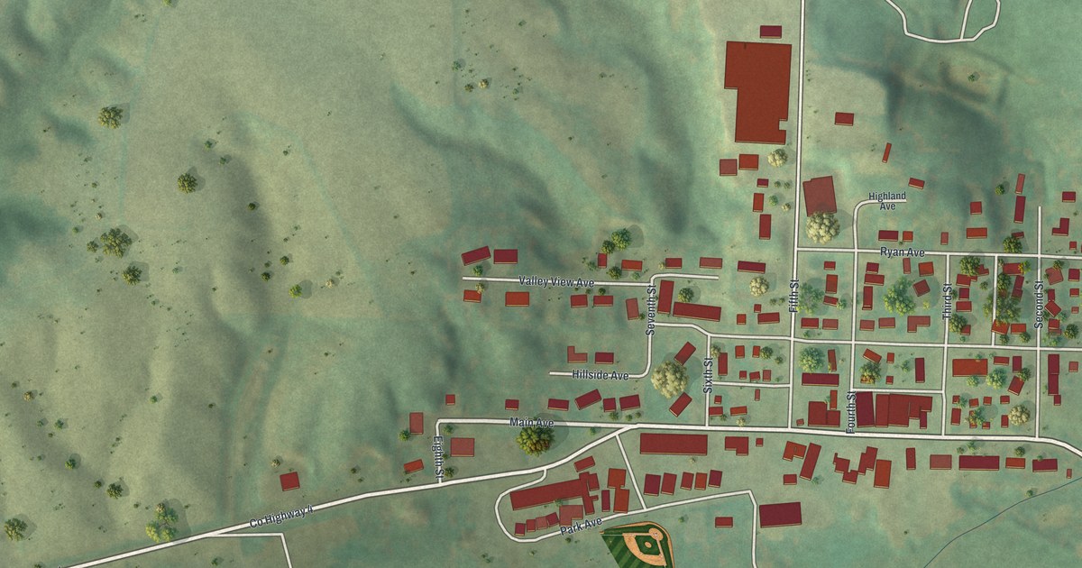 Map of Chandler, Minnesota in 2026