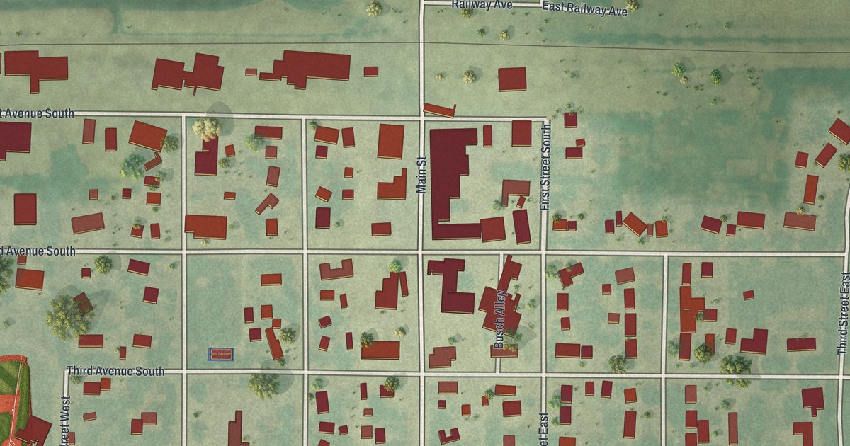 Map of Chokio, Minnesota in 2026