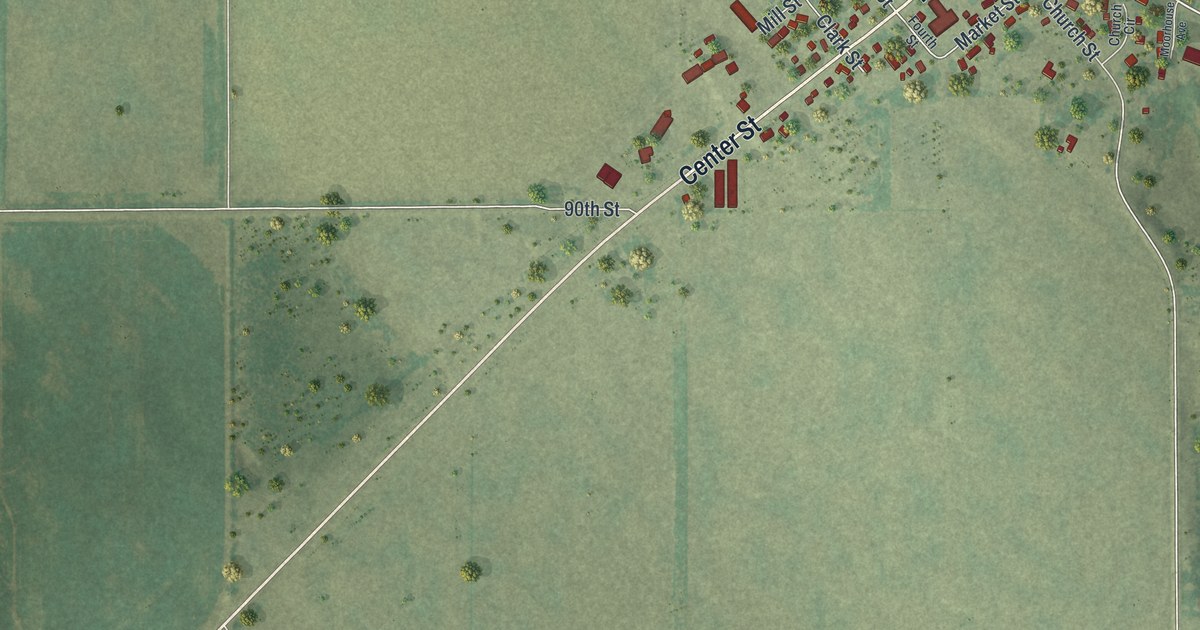 Map of Clear Lake, Minnesota in 2026