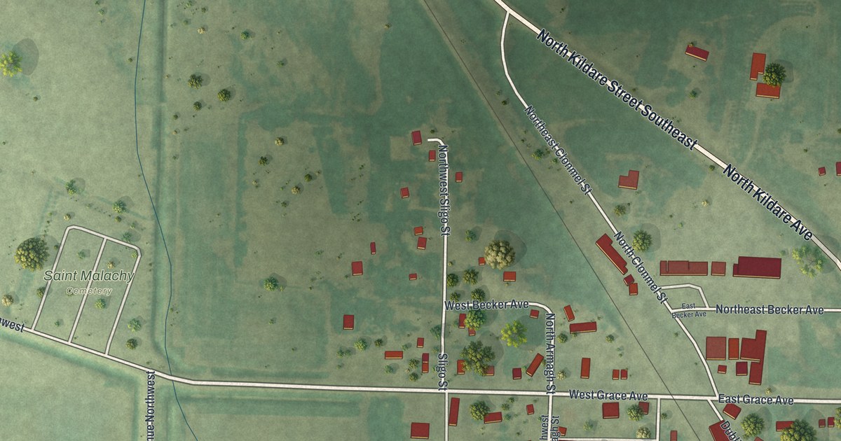 Map of Clontarf, Minnesota in 2026