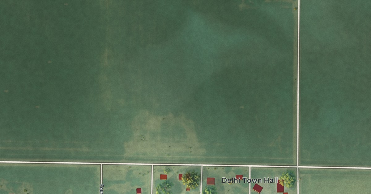 Map of Delhi, Minnesota in 2026