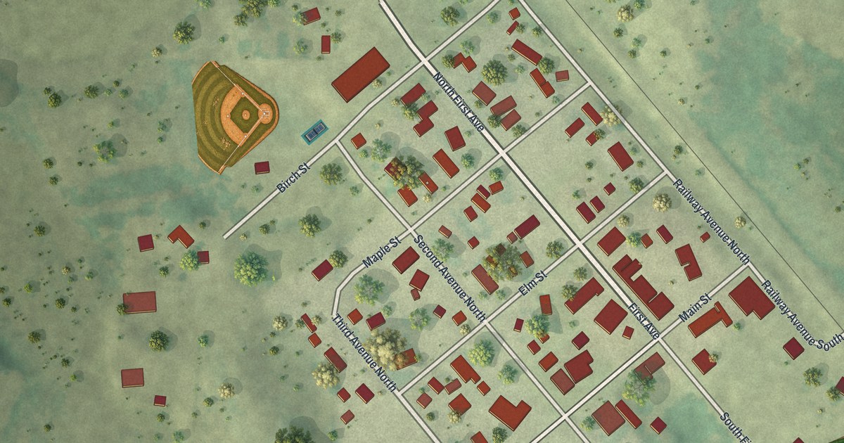 Map of Dent, Minnesota in 2026