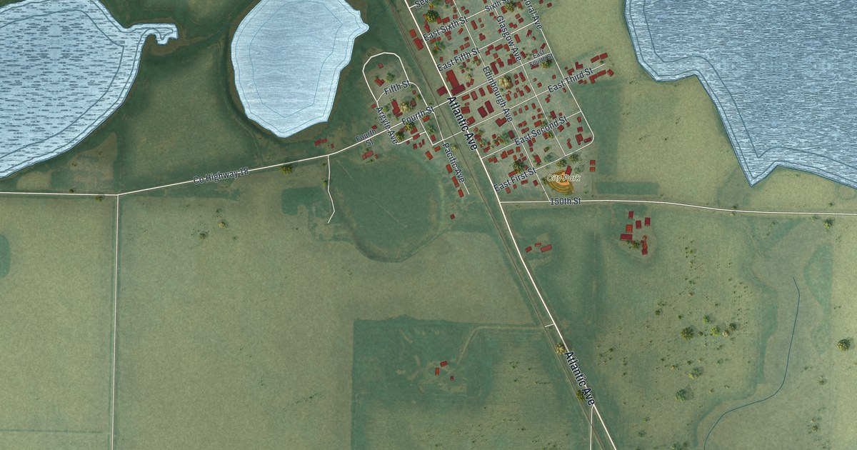Map of Donnelly, Minnesota in 2026